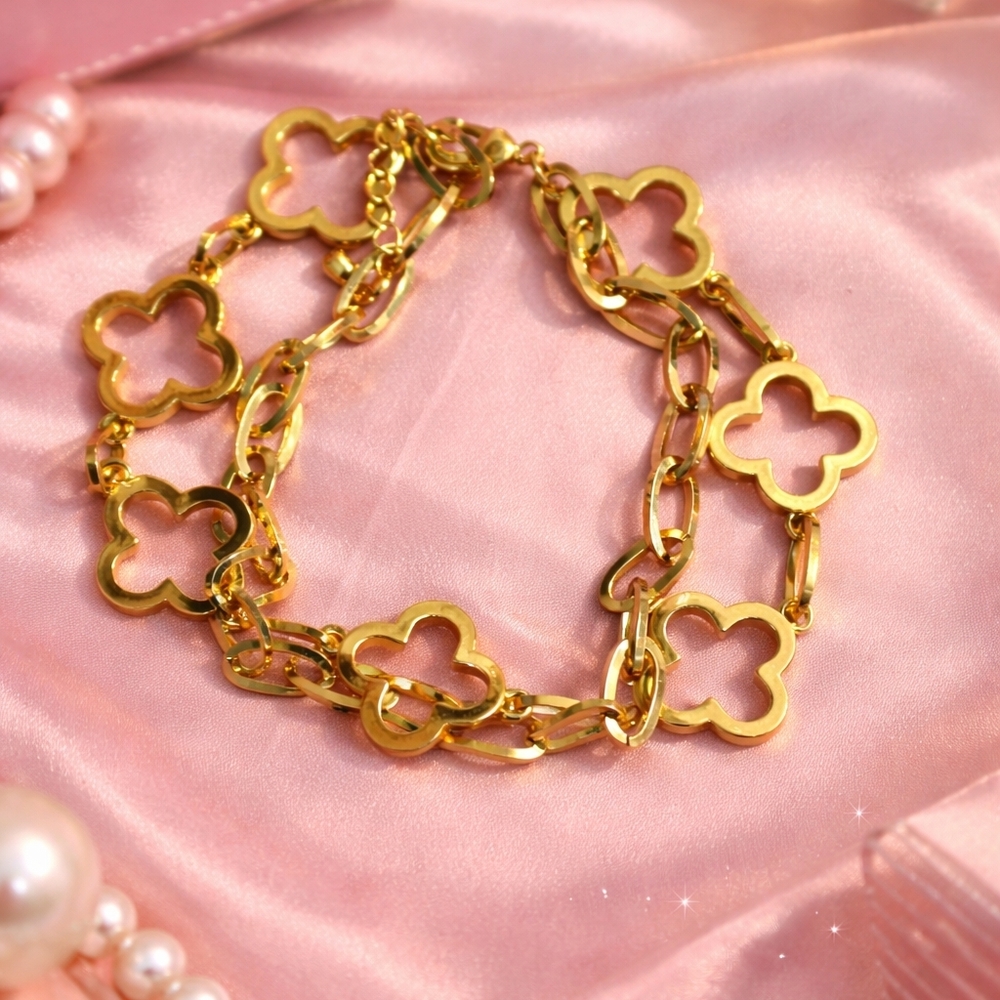 Gold Knot Bracelet - Picture 3 of 3